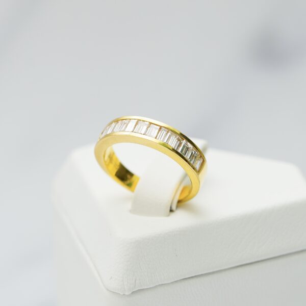 Baguette Cut Diamond Ring - Image 2
