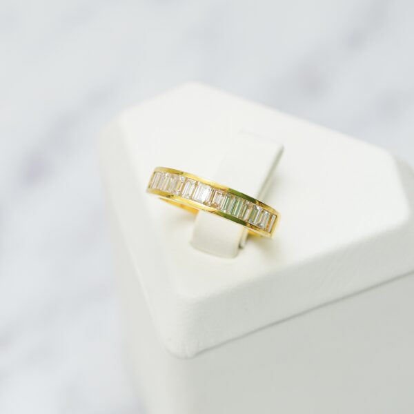 Baguette Cut Diamond Ring - Image 3