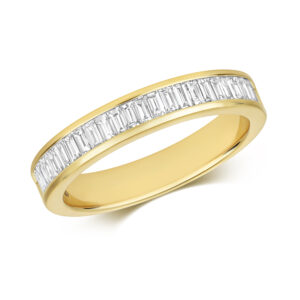 0.50ct Baguette Cut Diamond Chanel Ring