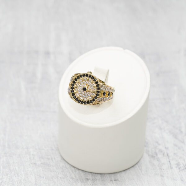 14 KT Men’s Watch Ring with CZ - Image 4