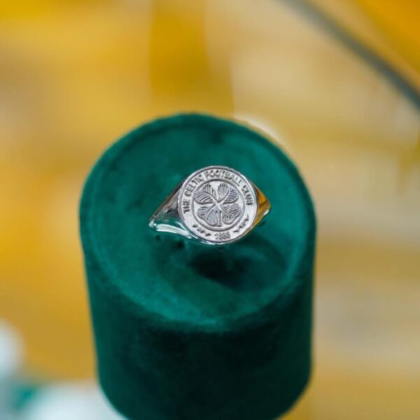 Celtic FC Bespoke Silver Signet Ring