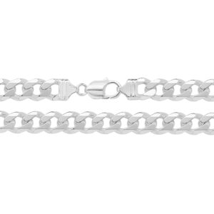 Classic Silver Curb Chain 11mm