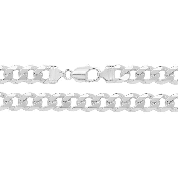 Classic Silver Curb Chain 11mm