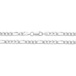 Silver Figaro Chain 5mm