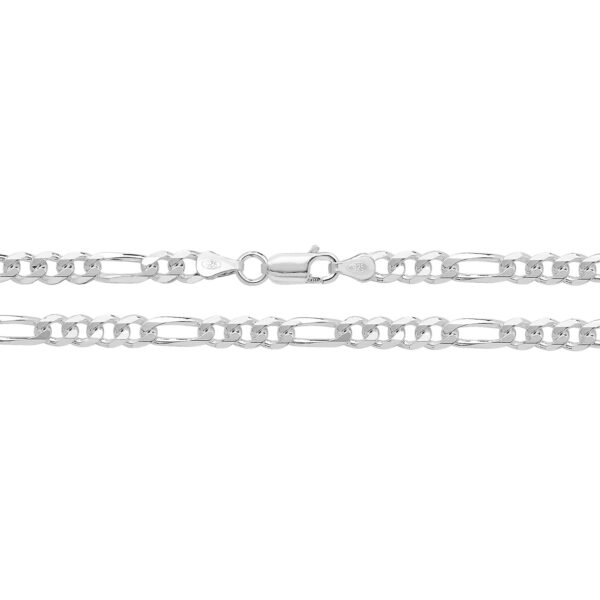 Silver Figaro Chain 5mm