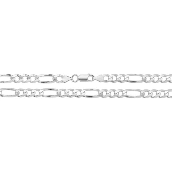 Silver Figaro Chain 6mm