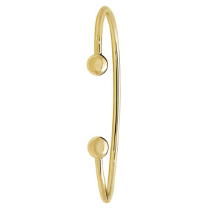 9ct Yellow Gold Men’s Solid Torque Bangle