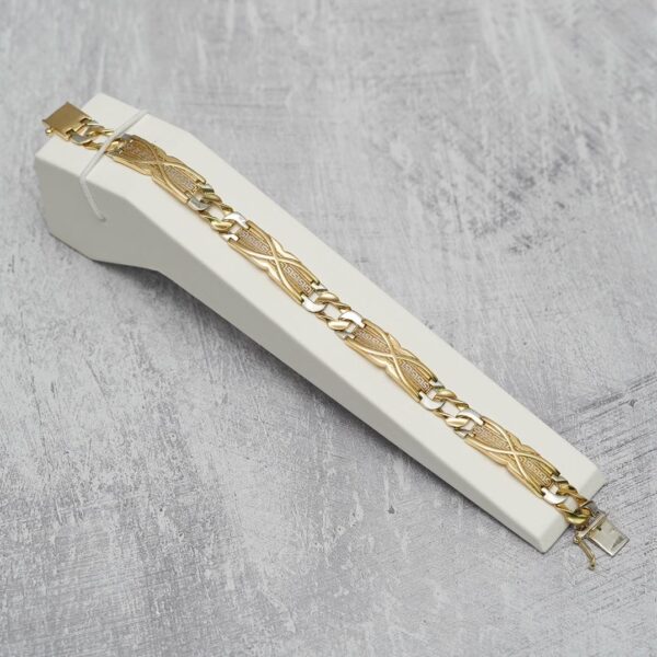 14 kt Gold Men’s Bracelet - Image 3