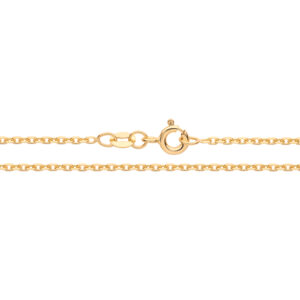 9ct Yellow Gold Fine Solid Rolo Chain 1.2mm