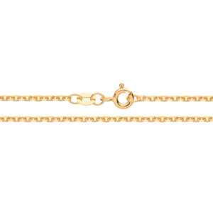 9ct Yellow Gold Fine Solid Rolo Chain 1.5mm